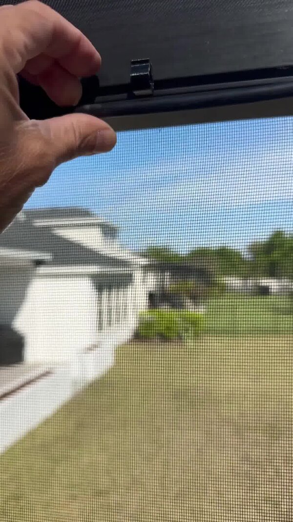 Clip fully seated in channel groove